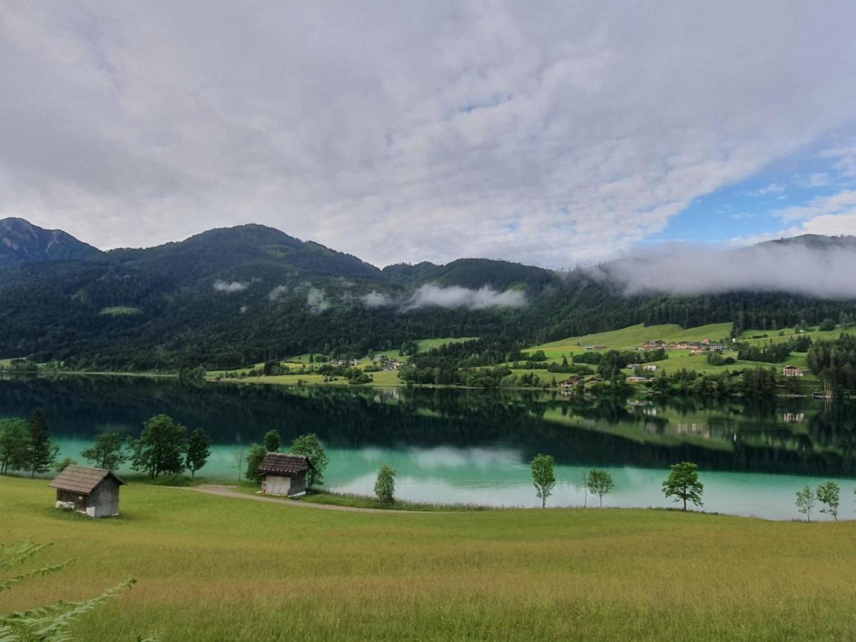Haus Lackner Am Weissensee In Kaernten Exterior foto