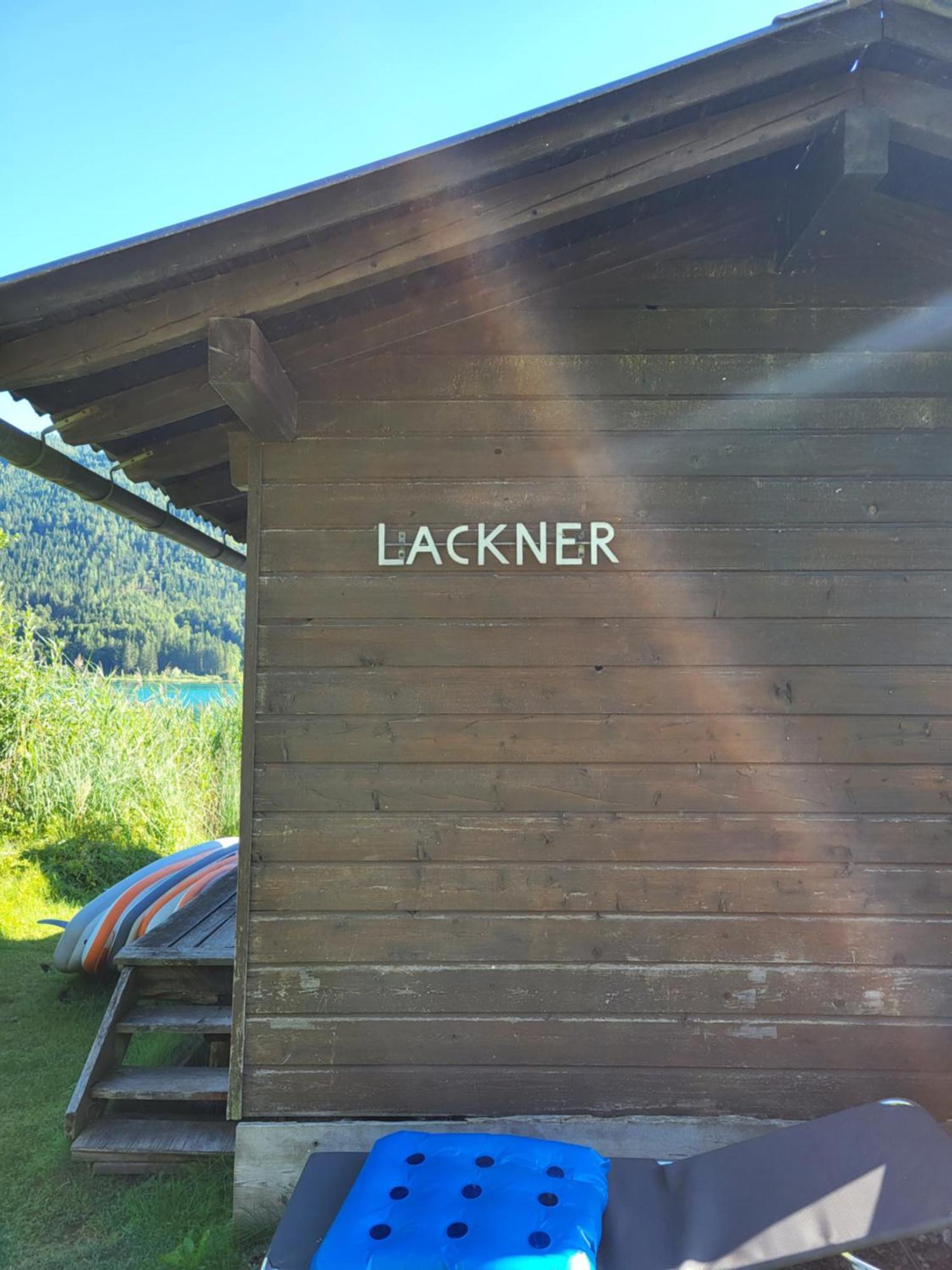 Haus Lackner Am Weissensee In Kaernten Exterior foto