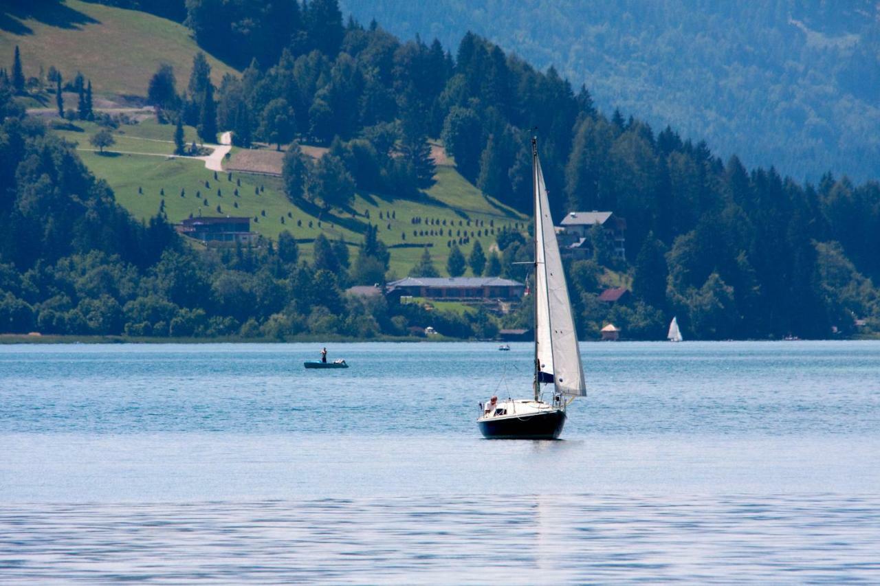 Haus Lackner Am Weissensee In Kaernten Exterior foto